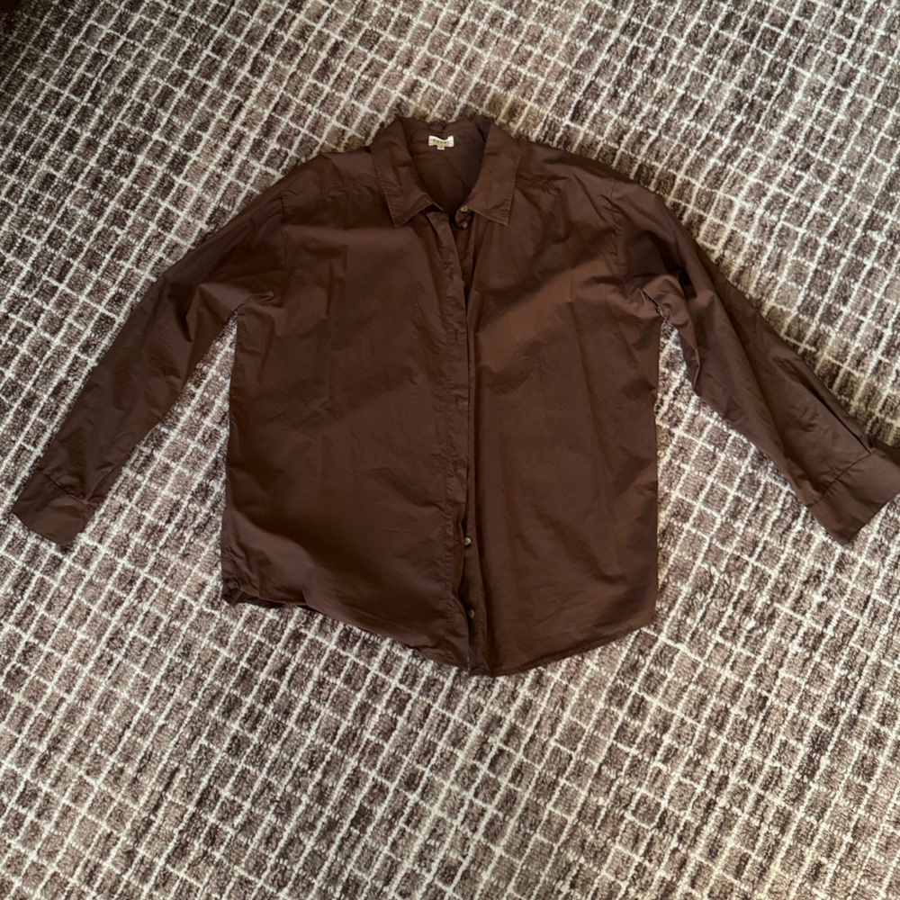DONNI Cotton Poplin Shirt - Picture 7 of 8